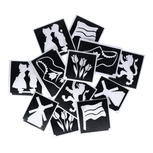 98819_typisch_hollands_glitter_tattoo_stencils_12_pcs_2